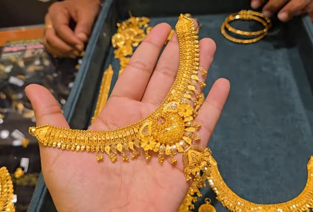 necklace designs gold new model