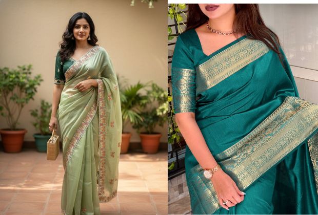pattu saree blouse design