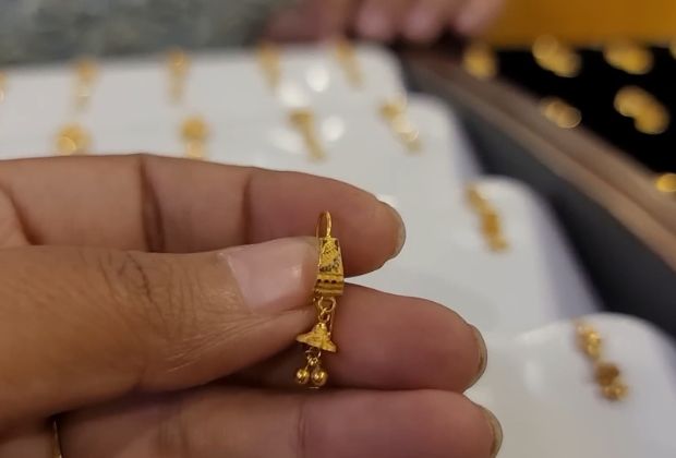 Latest design gold earring