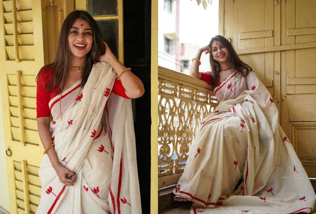 trendy kerala saree blouse neck designs