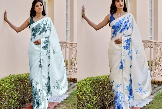 latest silk saree blouse design