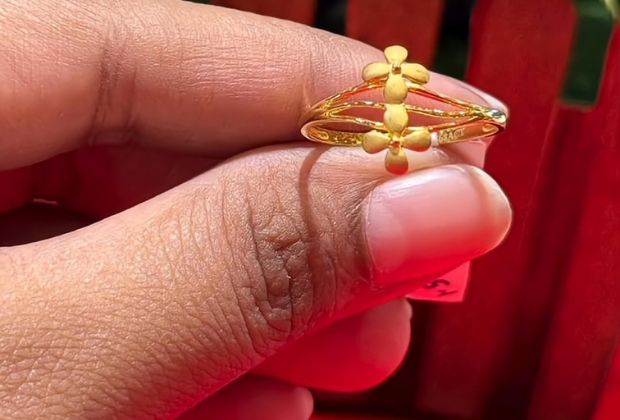 1 ana gold ring design For Female