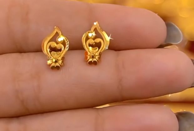 bridal gold earrings designs