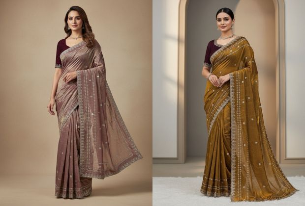 trendy kerala saree blouse neck designs