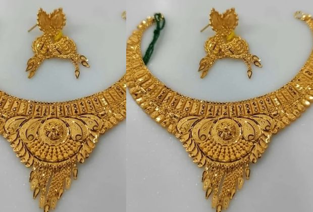 gold necklace design for girl