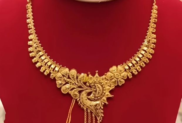 dubai gold necklace designs with price