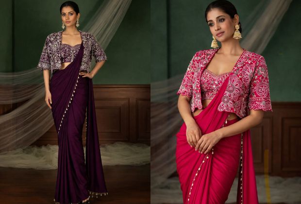 fancy saree blouse designs