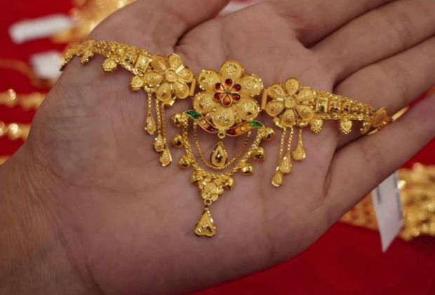 gold necklace designs in 10 grams