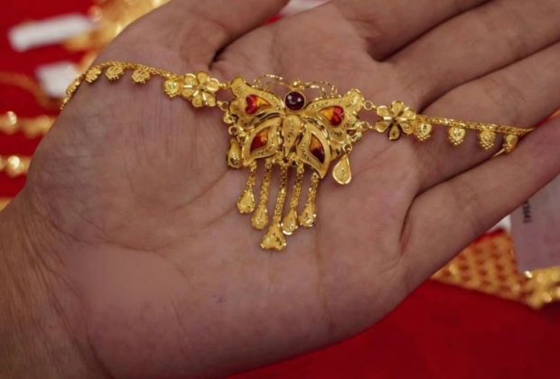 10 gm gold necklace design