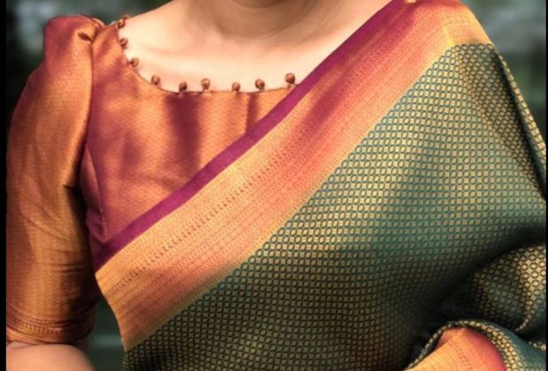 banarasi saree blouse design