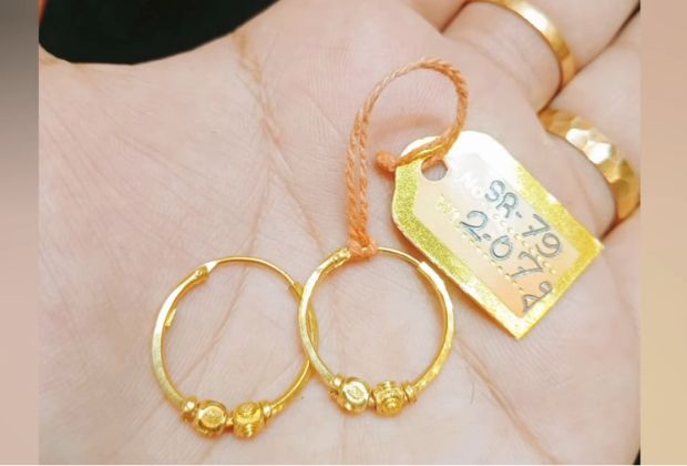 gold earring design for female