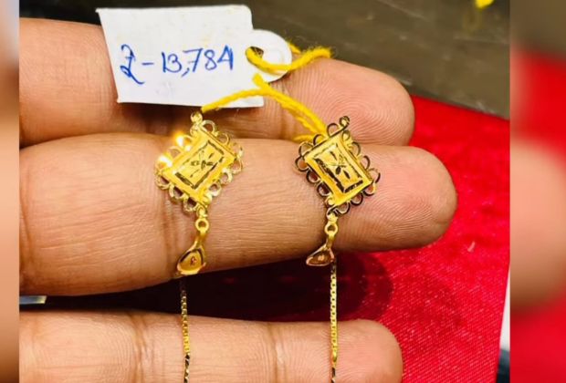 sui dhaga gold earrings new design