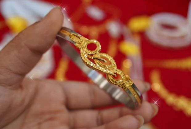 22k gold bracelet Design For girl