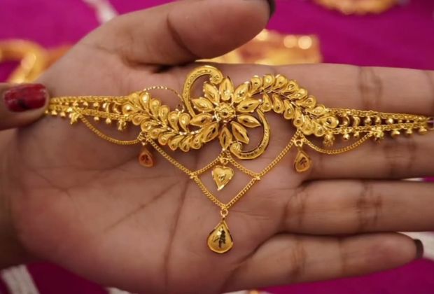 modern simple gold choker necklace designs
