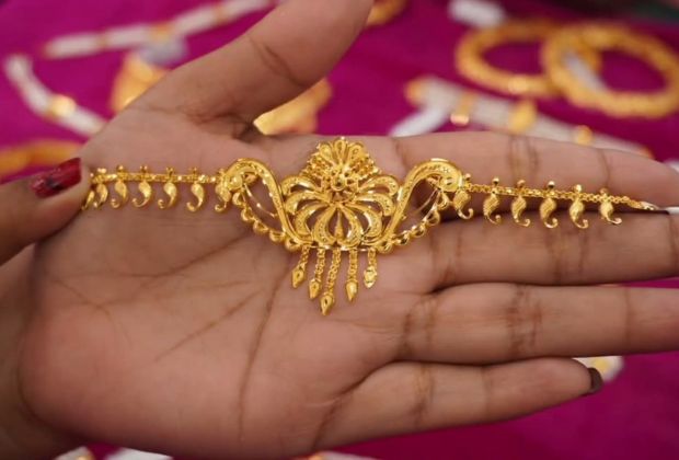 10 gm gold necklace design
