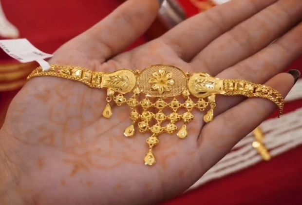 dubai gold necklace designs with price