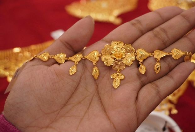 10 gm gold necklace design