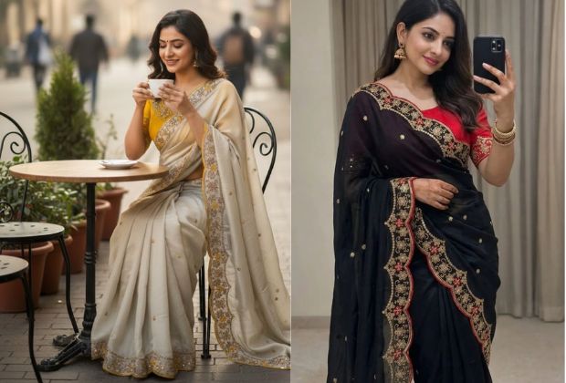 saree back neck designs