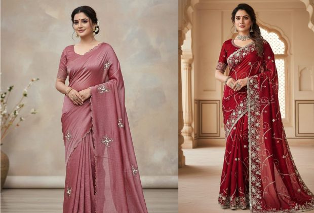 back neck silk saree blouse designs