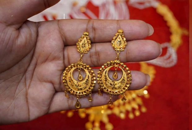 gold earring design for female