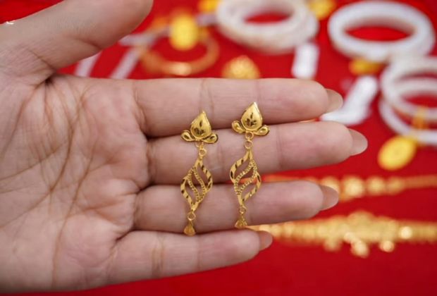 bridal gold earrings designs