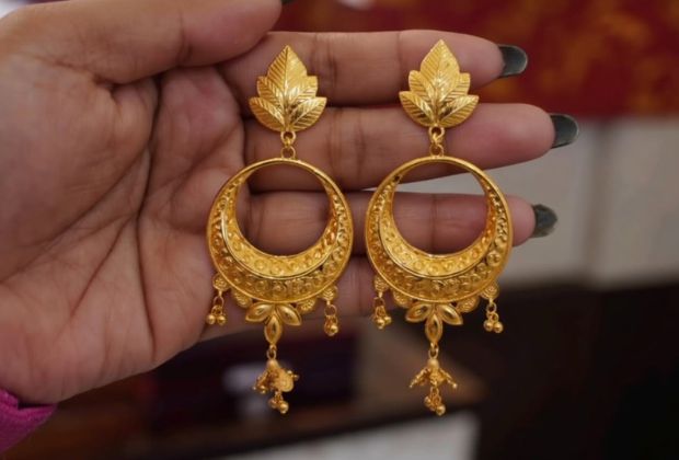png gold earrings tops designs