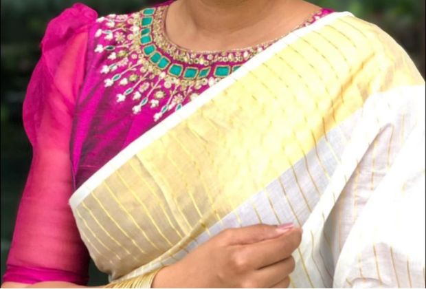 pattu saree blouse designs