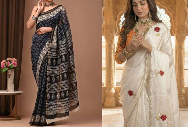 silk saree blouse designs