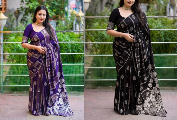 simple saree kuchu designs