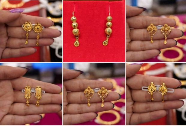 15+ Adorable Cute Small Gold Earrings Designs for Everyday Style