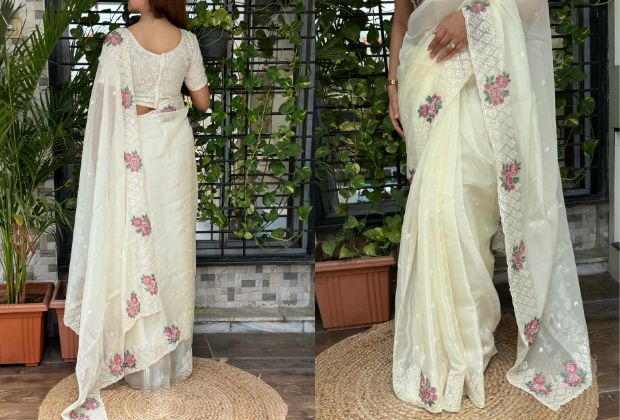 Simple Blouse Designs for Silk Sarees