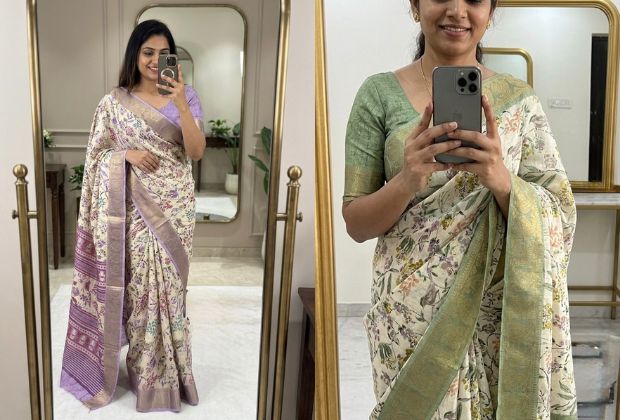 traditional half saree blouse designs