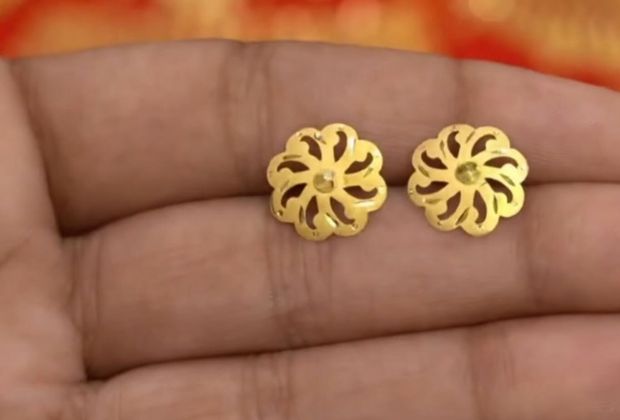 gold earrings new design