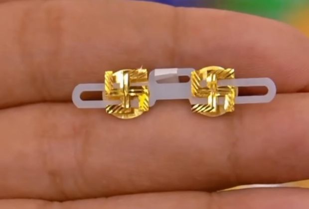 gold earring design for female