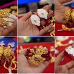 15+ Modern Gold Pola Badhano Design with a Stylish Twist