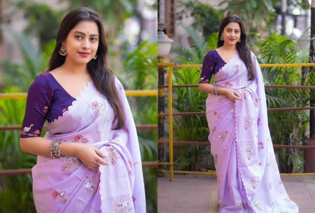 tissue silk saree blouse designs