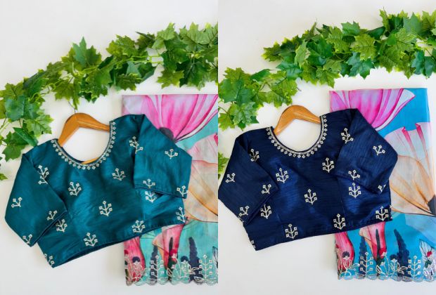 blouse designs back side