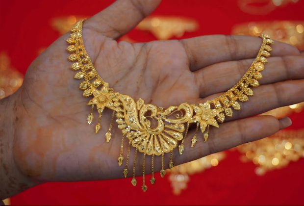 12 gram gold necklace designs with price