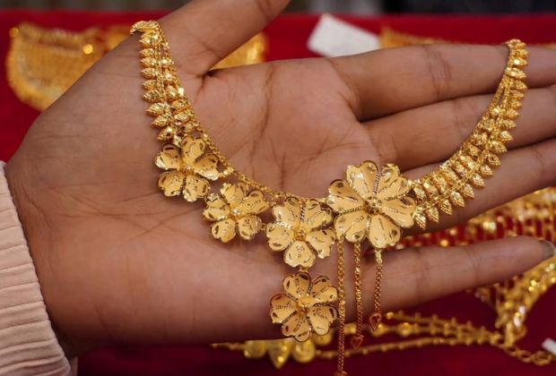 wedding gold necklace design