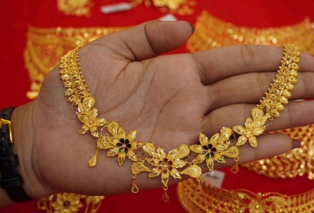 13 gm gold necklace design