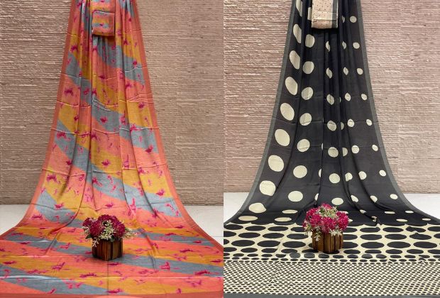 Tissue Blouse Designs with Different Necklines
