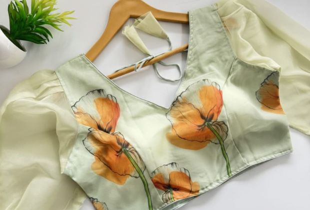 Saree blouse designs Back