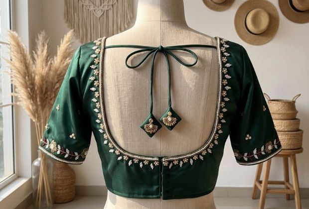 blouse designs back side