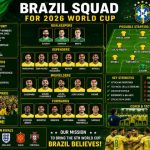 Predicted Brazil Squad for 2026 World Cup