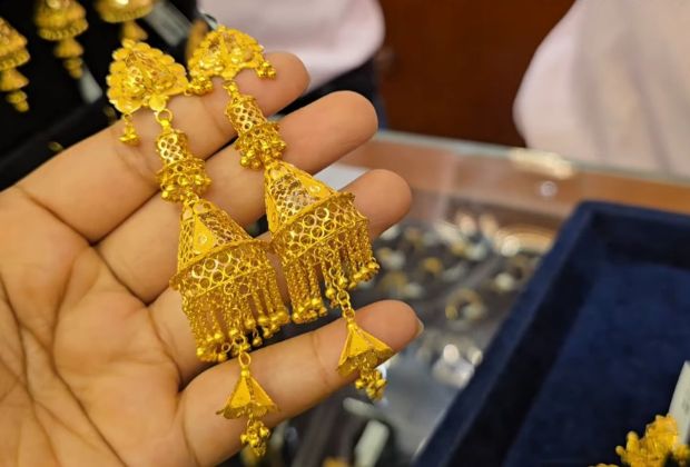 Earring Design Gold Simple