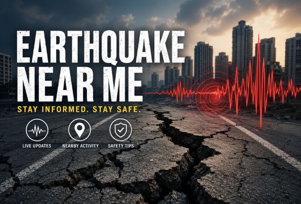 Earthquake near me