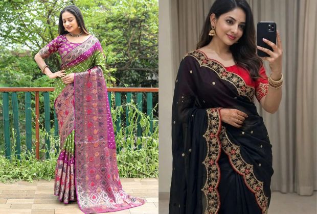 pattu saree blouse designs