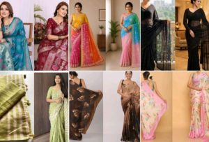 new model saree blouse designs