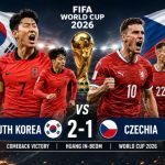South Korea vs Czechia Result: Goals, Stats and Match Analysis