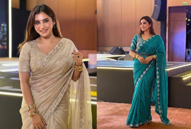 Simple saree blouse designs front and back latest